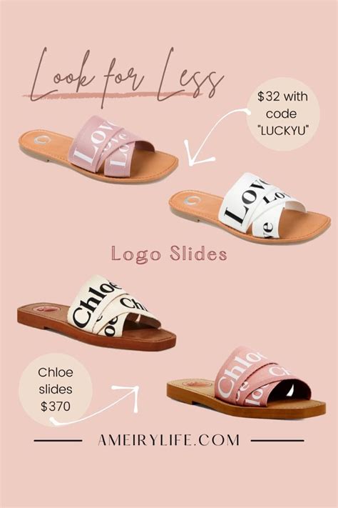 chloe slides dupe|chloe inspired sandals dupe.